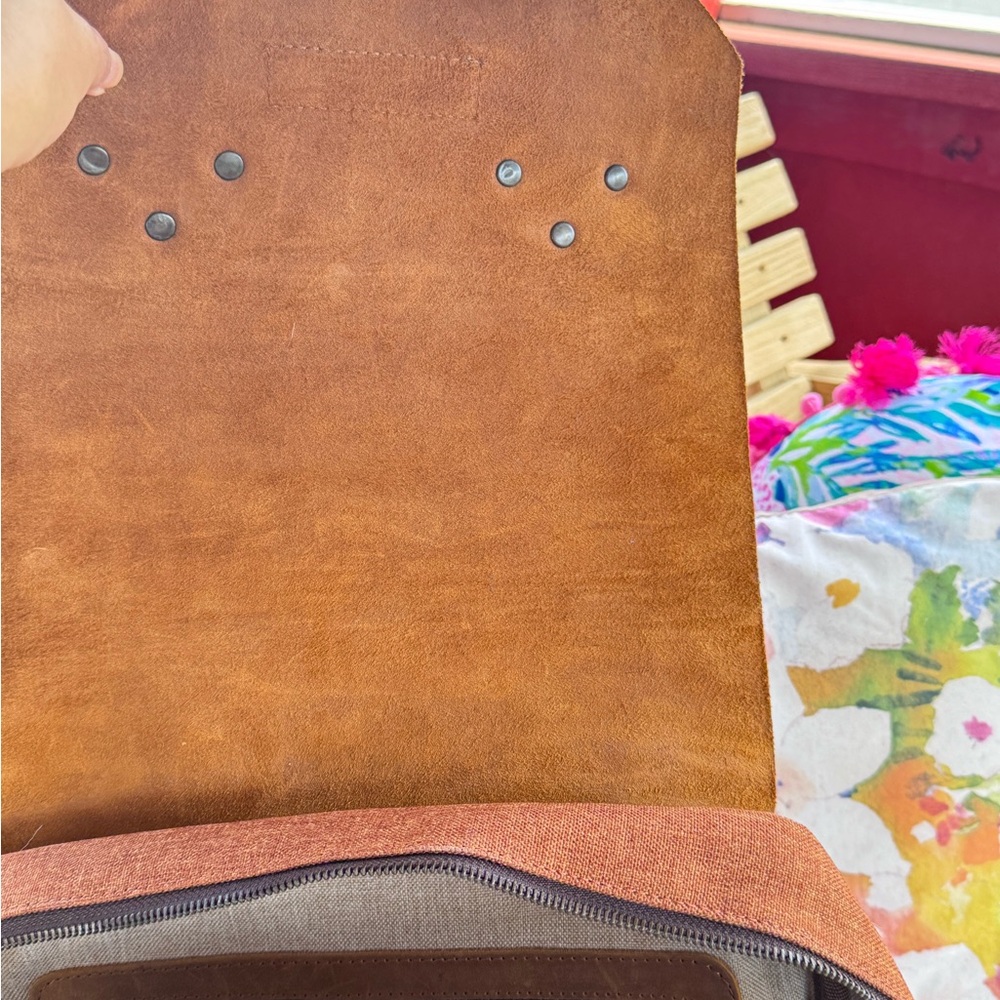 Rustic Brown Backpack - image 8